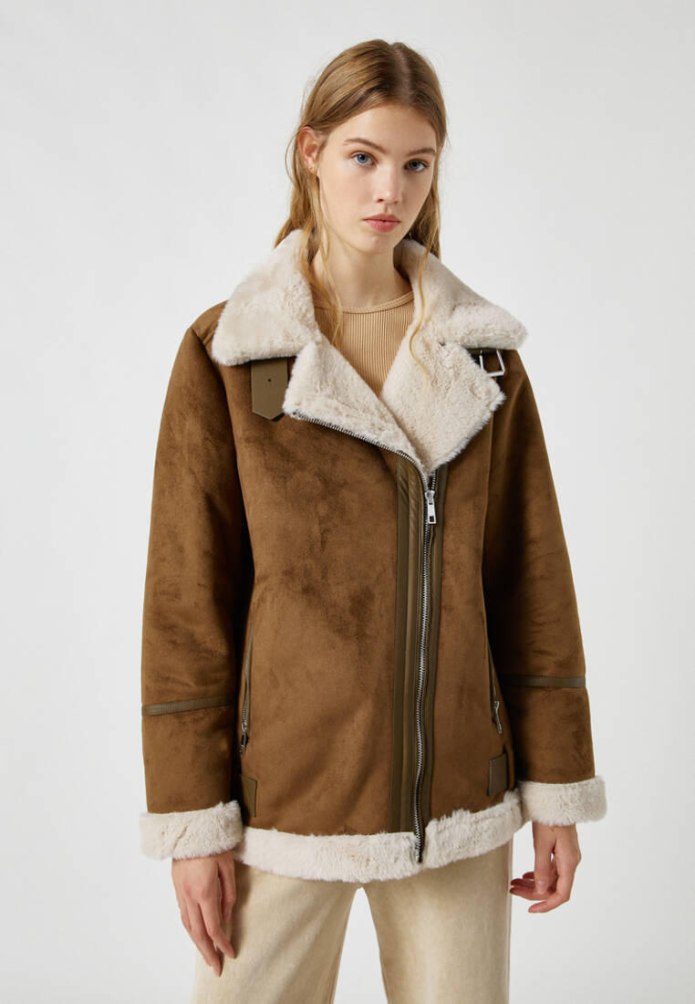 Дубленка Авиатор Burberry