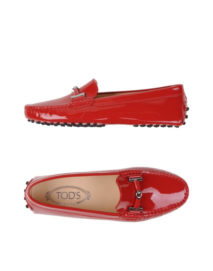 Мокасины Salvatore Ferragamo красные мужские