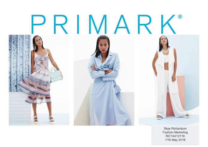 Primark интернет магазин