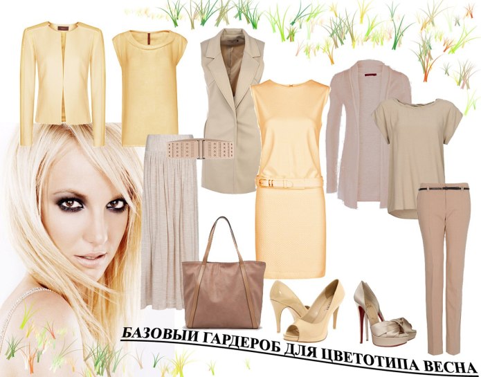 Капсульный гардероб цветотип осень
