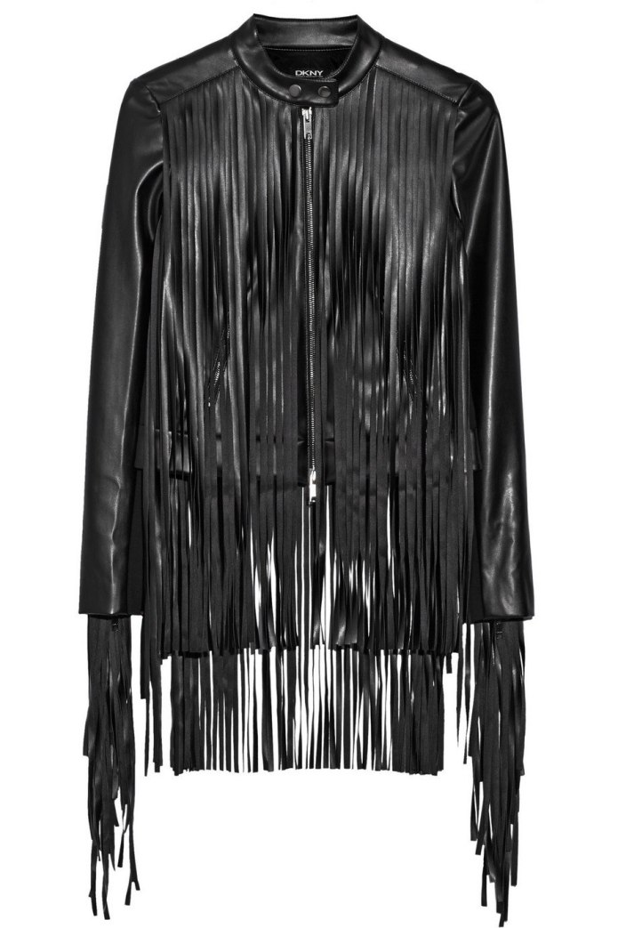 Balmain куртка с бахромой