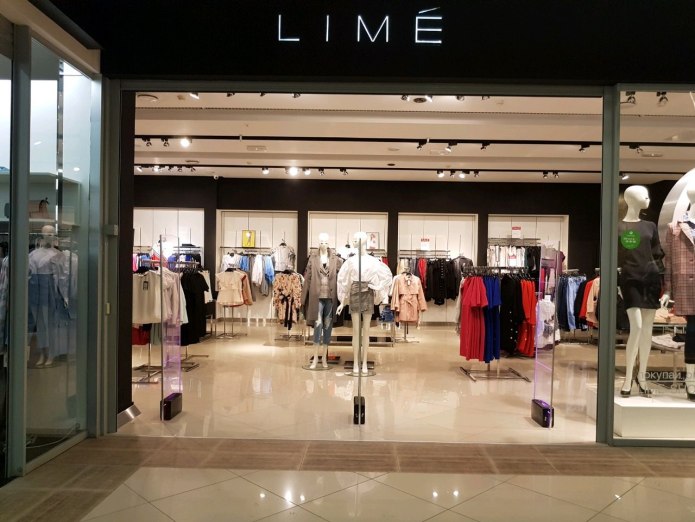 Lime женская одежда магазины