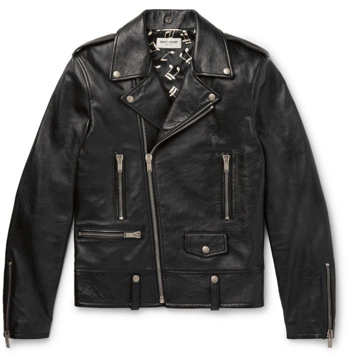 Кожанка Saint Laurent