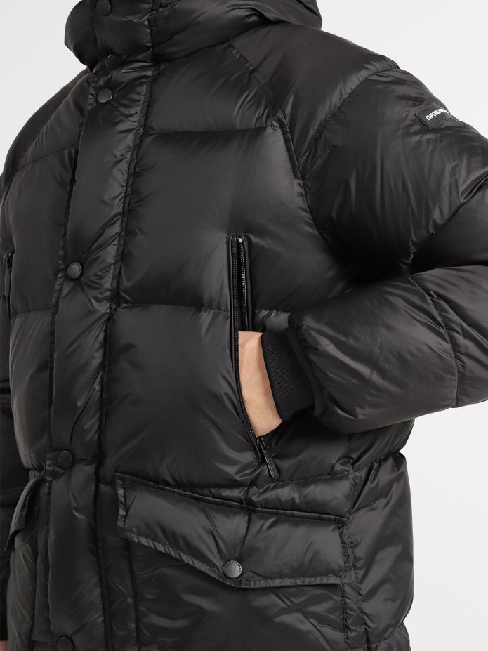 Ea7 Emporio Armani куртка мужская длинная зимняя