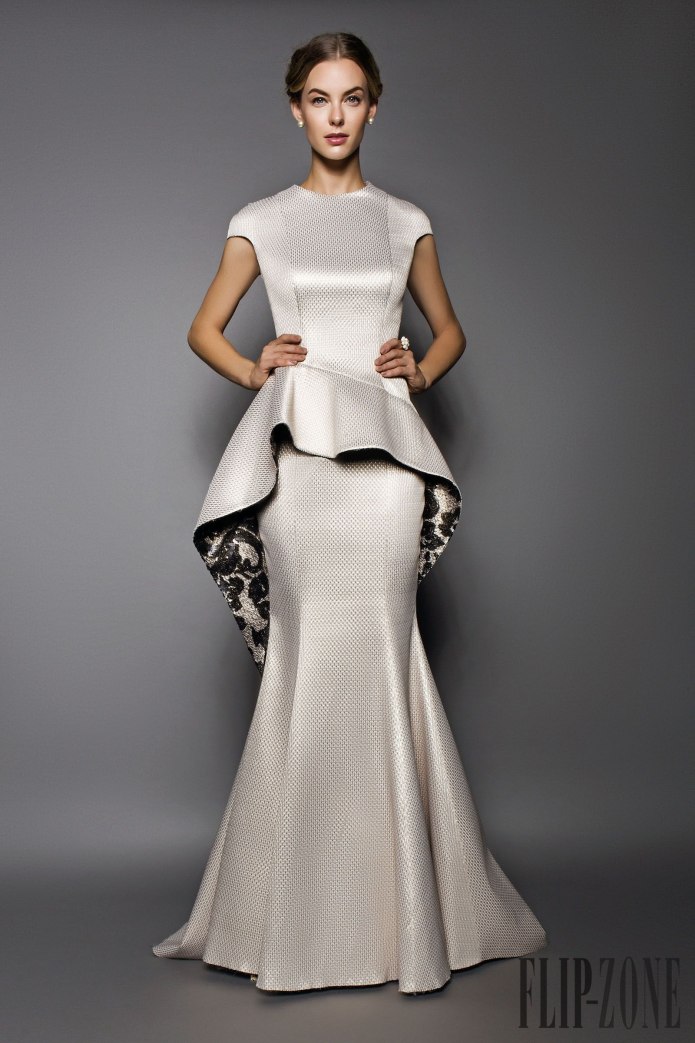 Peplum юбка