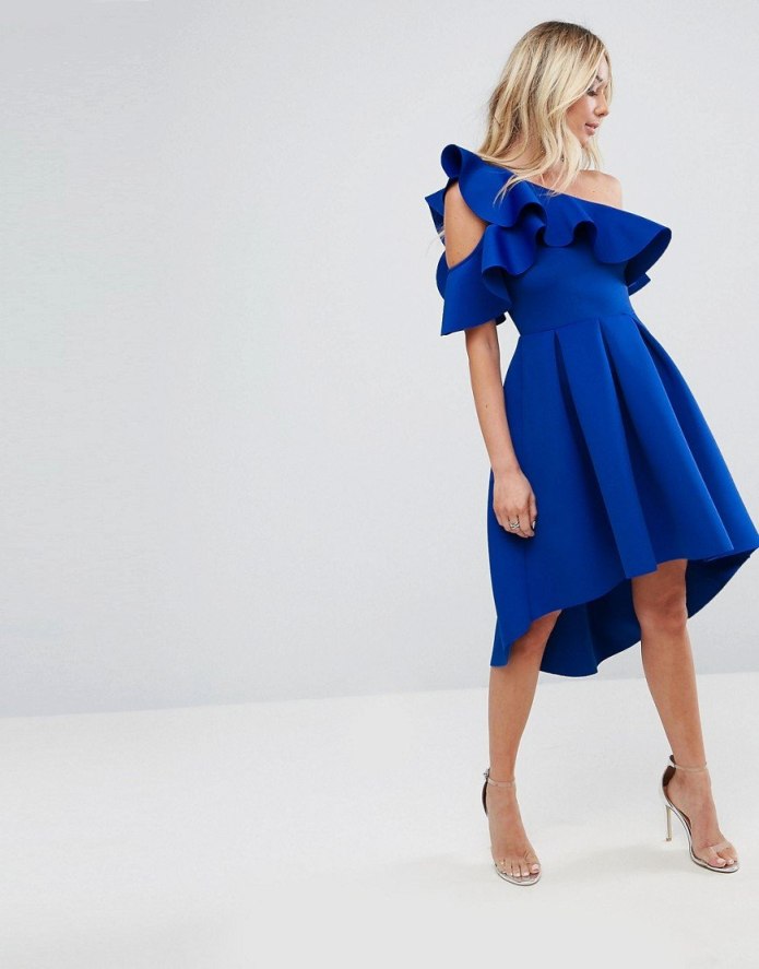 ASOS платье неопрен