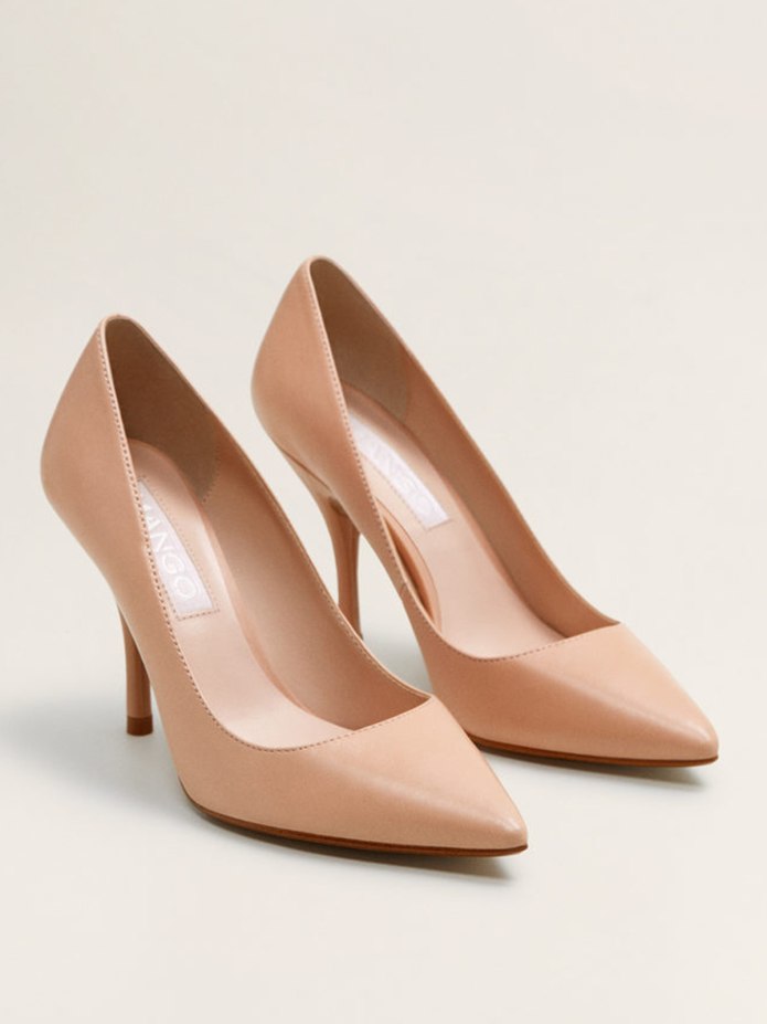 Nine West шпилька бежевые лодочки