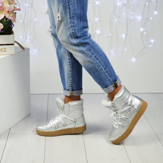 Зимние ботинки женские водонепроницаемые Botas mujer;
