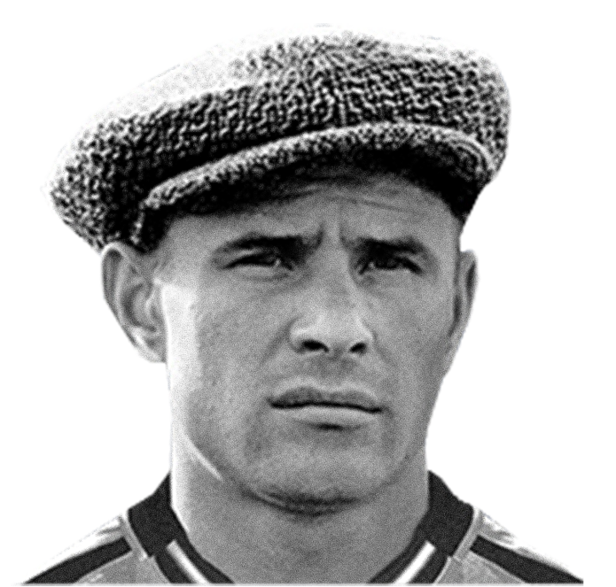 Лев Яшин в кепке