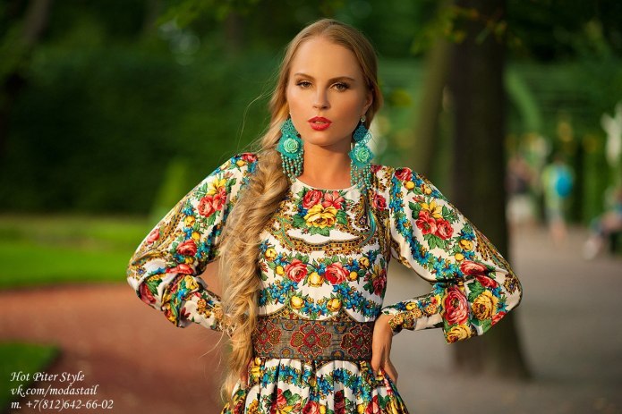 Русский стиль в одежде