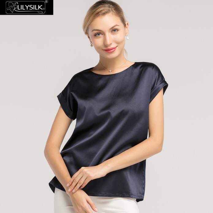 Блуза синяя oodji collection