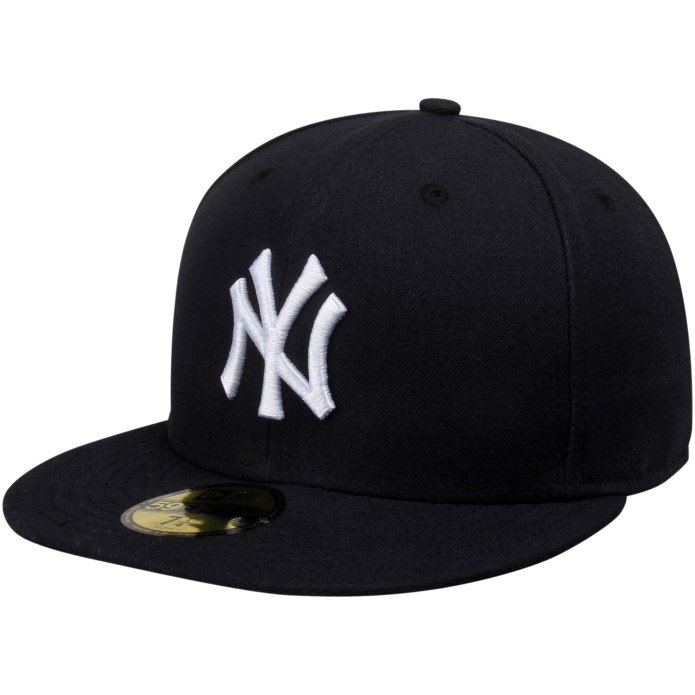 Бейсболка 39thirty MLB New York Yankees Black/Black