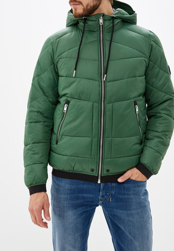 Куртки Diesel зеленые балонивая