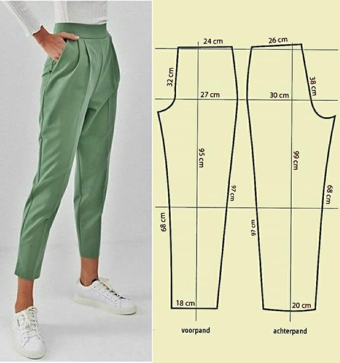 Выкройка мужские спортивные штаны 6xl