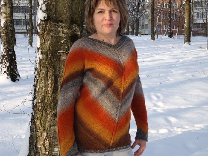 Свитер Чайка Ольга Кондратьева