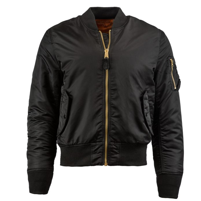 Бомбер ma-1 Alpha industries Black