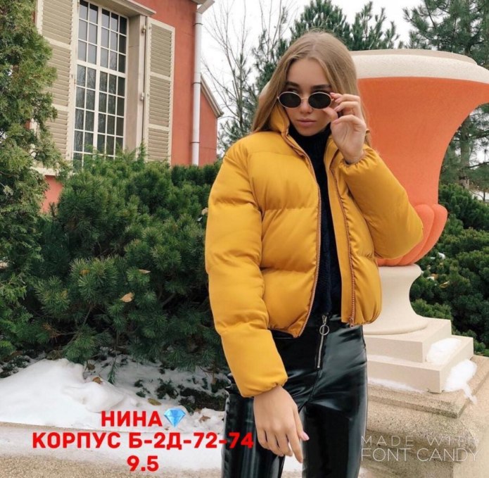 Пуховик 2020-2021 зима тренд