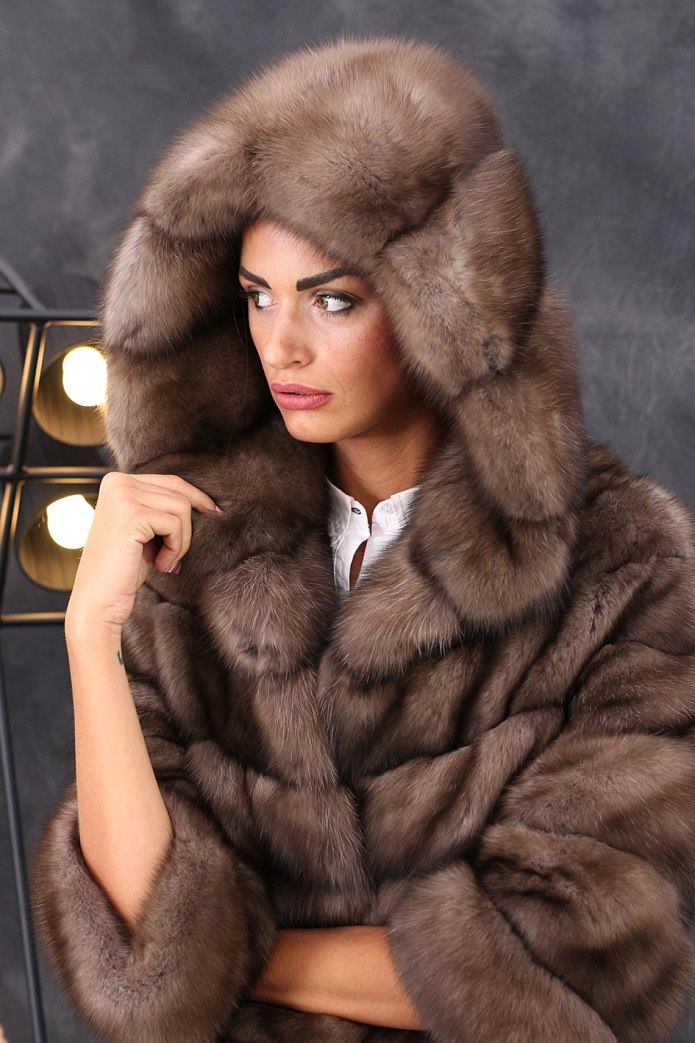Шуба Fendi 2020 Соболь