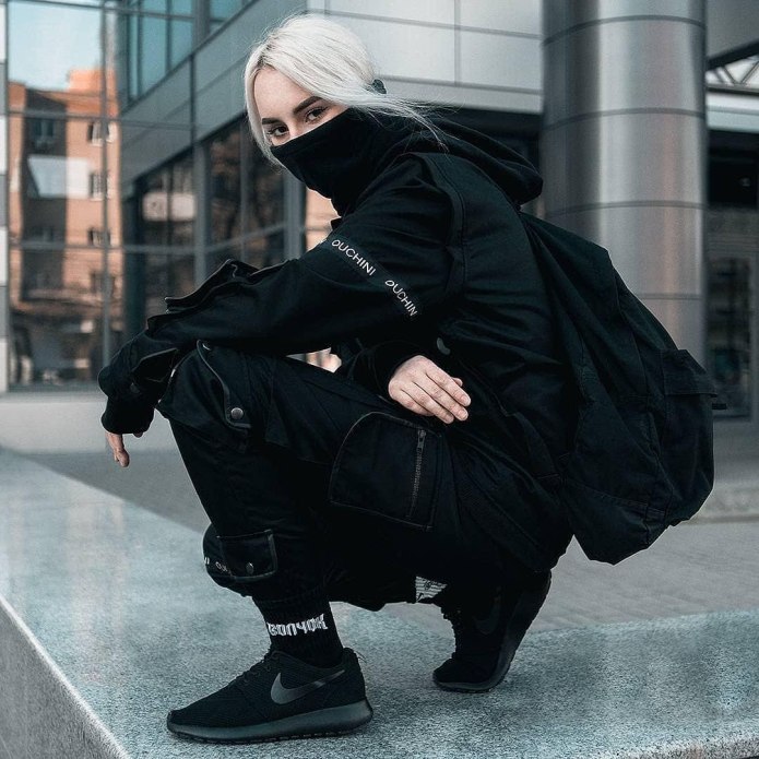 Techwear ниндзя киберпанк