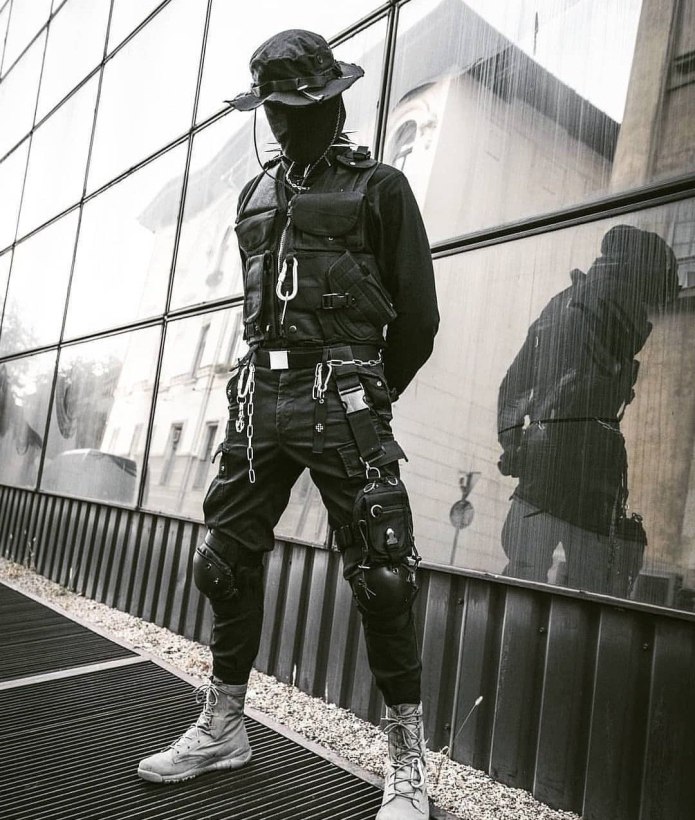 Cyberpunk Techwear обувь