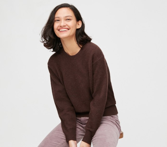 Uniqlo джемпер шерсть