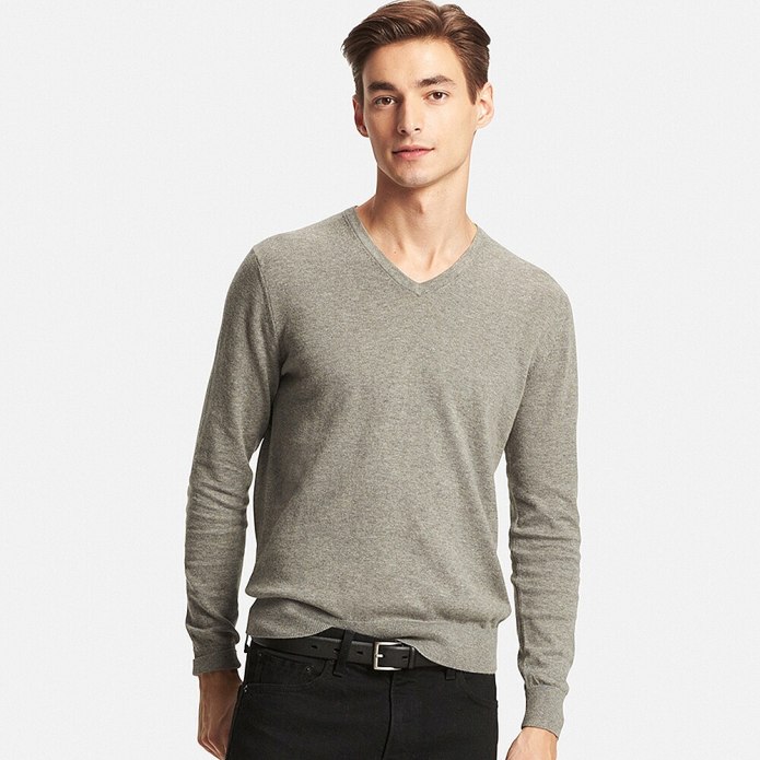 Пуловер мужской Uniqlo