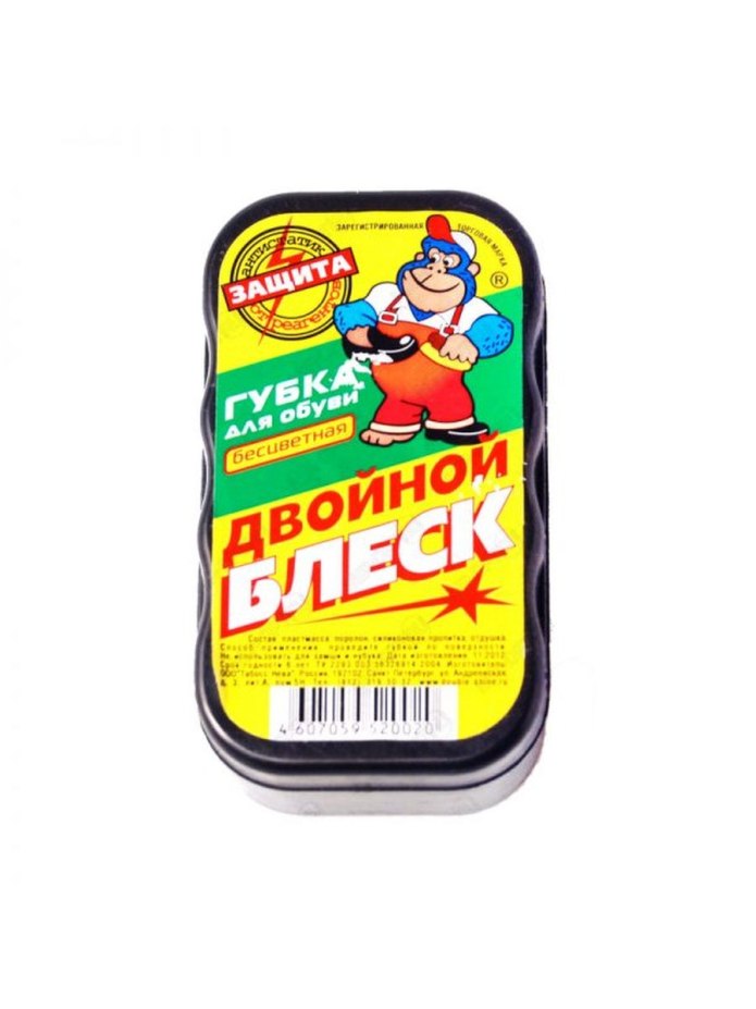 Губка для обуви Сияющий блеск
