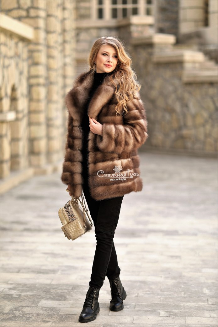 Шуба норковая furs