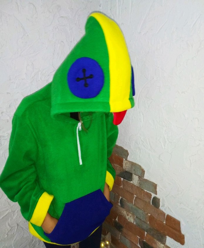 Толстовка Brawl Stars Leon