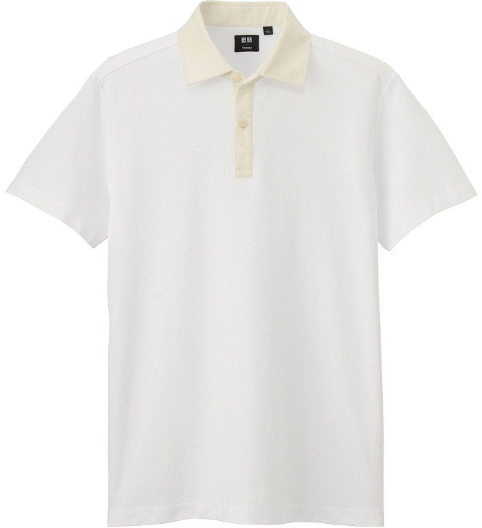 Розовая рубашка Uniqlo мужская
