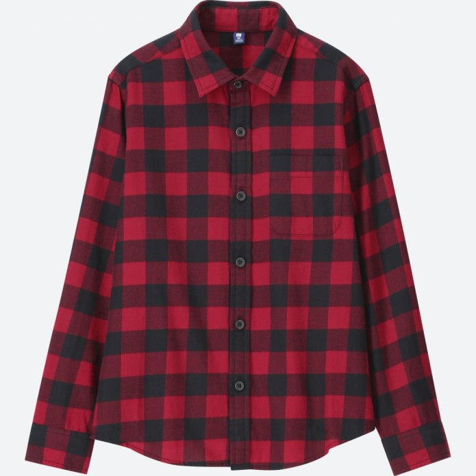 Uniqlo clim Fit мужская рубашка розовая