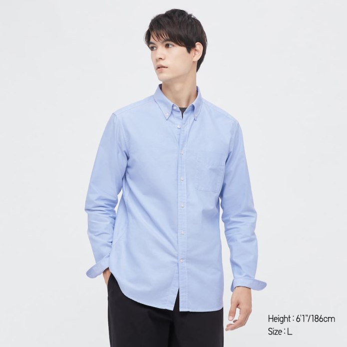 Uniqlo рубашки мужские