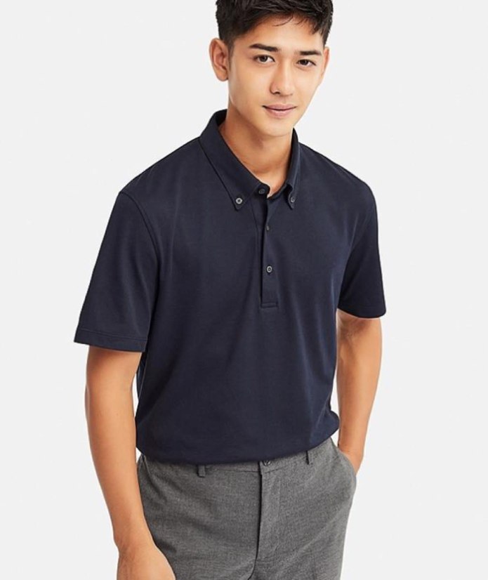Женская серая рубашка Uniqlo u