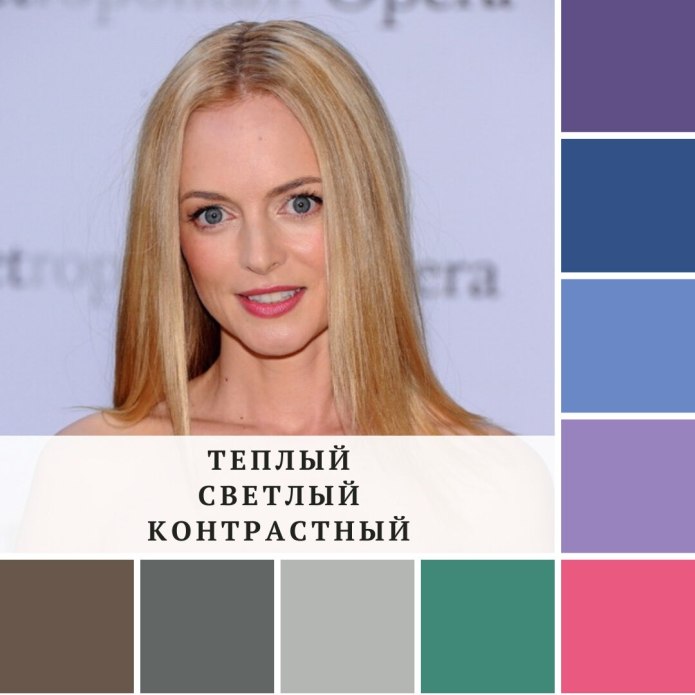 Цветотип внешности натуральное лето