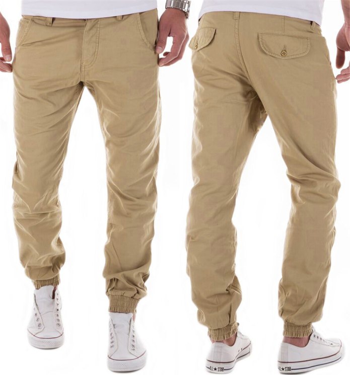 Брюки Flat Pants stretch Slim Fit