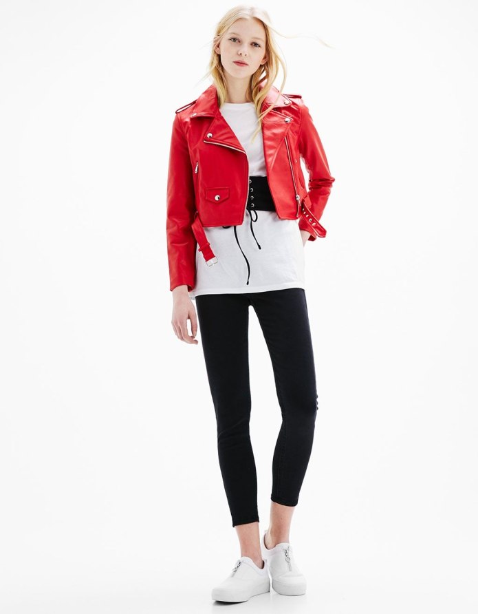 All Saints куртка кожаная Leather Biker