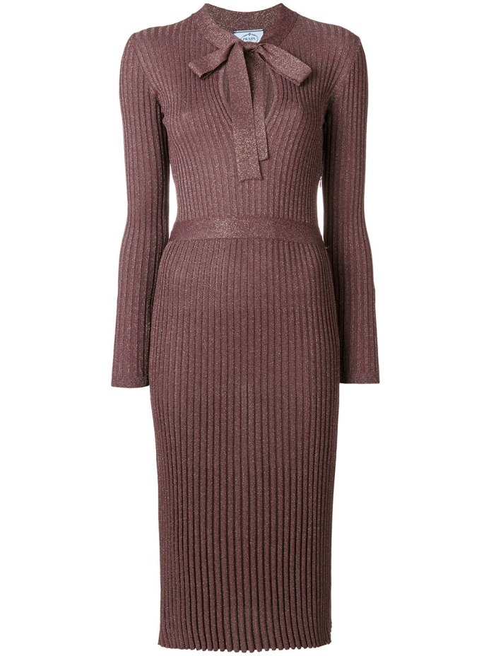Платье Prada черное