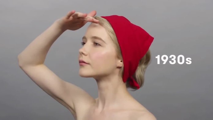 Эволюция женской красоты за 100 лет