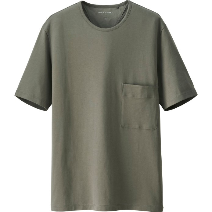 Uniqlo футболка хаки