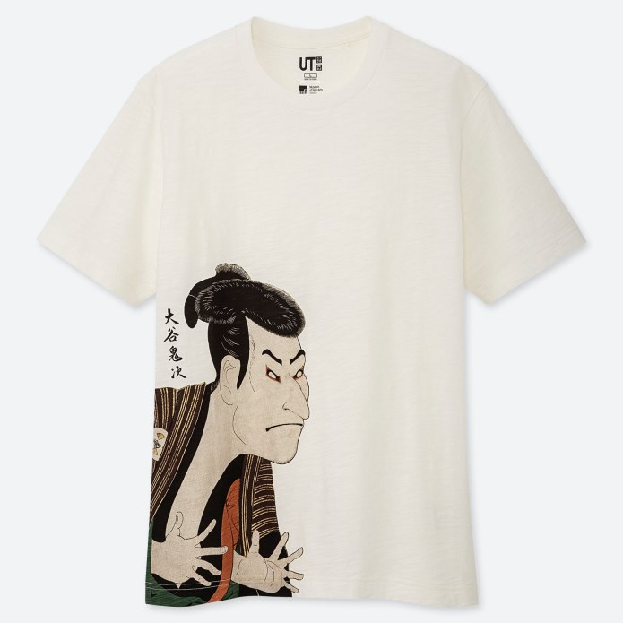 Edo Ukiyo-e Uniqlo футболка