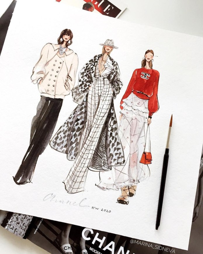 Rosie MCGUINNESS Fashion illustrations