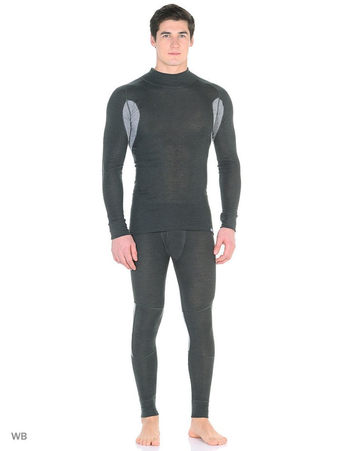 Кальсоны KV+ Ascona мужские (Black)