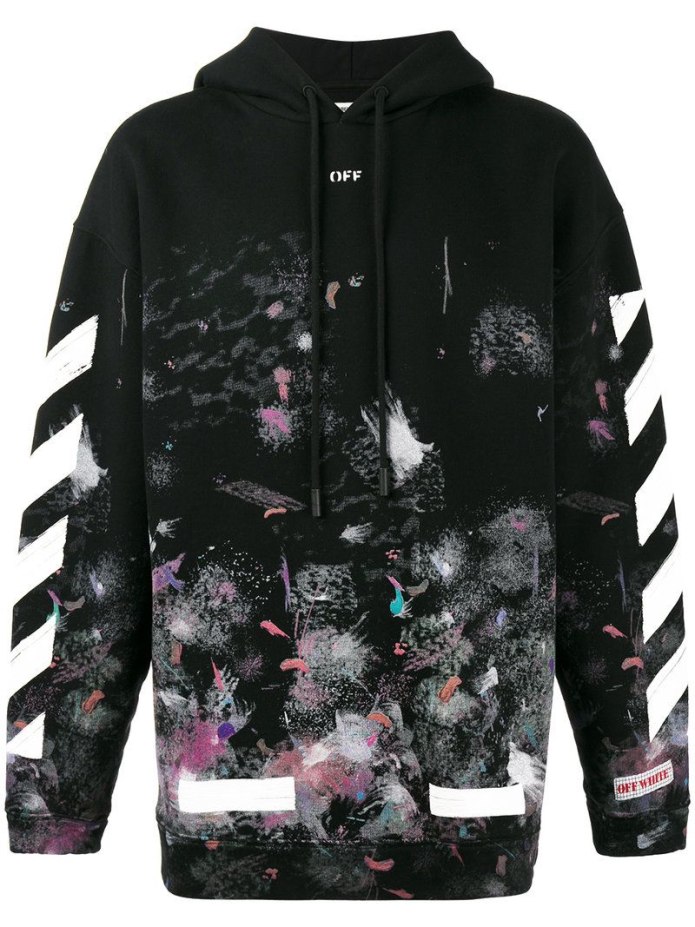 Кофта с капюшоном off White мужская