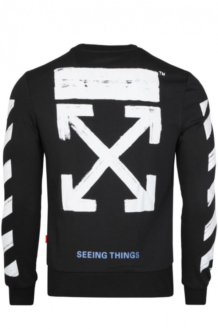 Off White кофта distorted