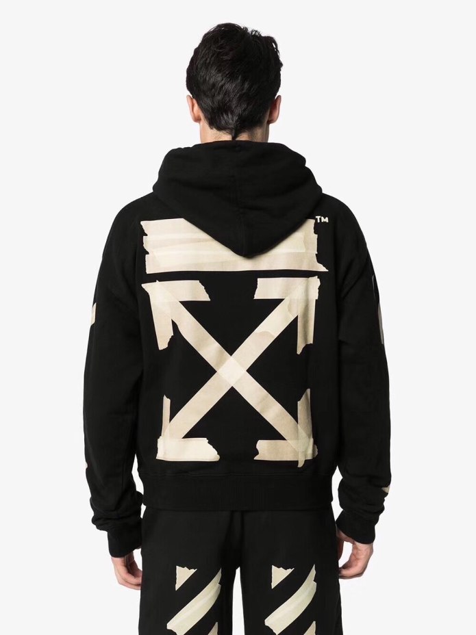 Худи off off-White белая