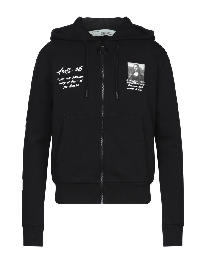 Толстовка off White мужская белая