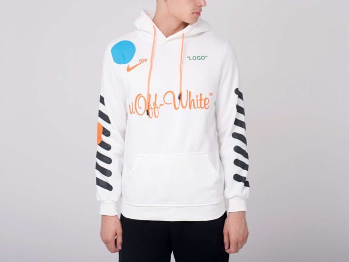 Off White худи 2020 Pink