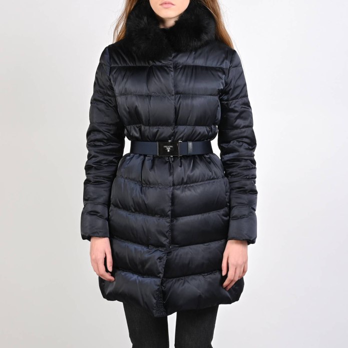 Prada пуховик nylon Puffer