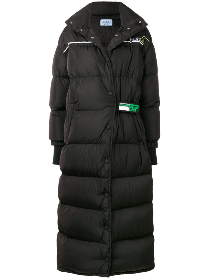 Пуховик Prada re nylon