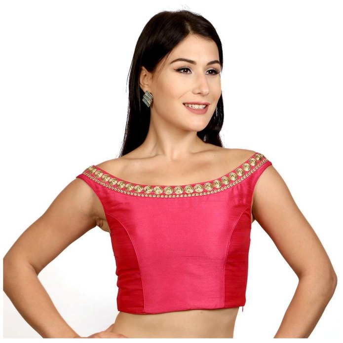 Transparent Blouse no Bra indian